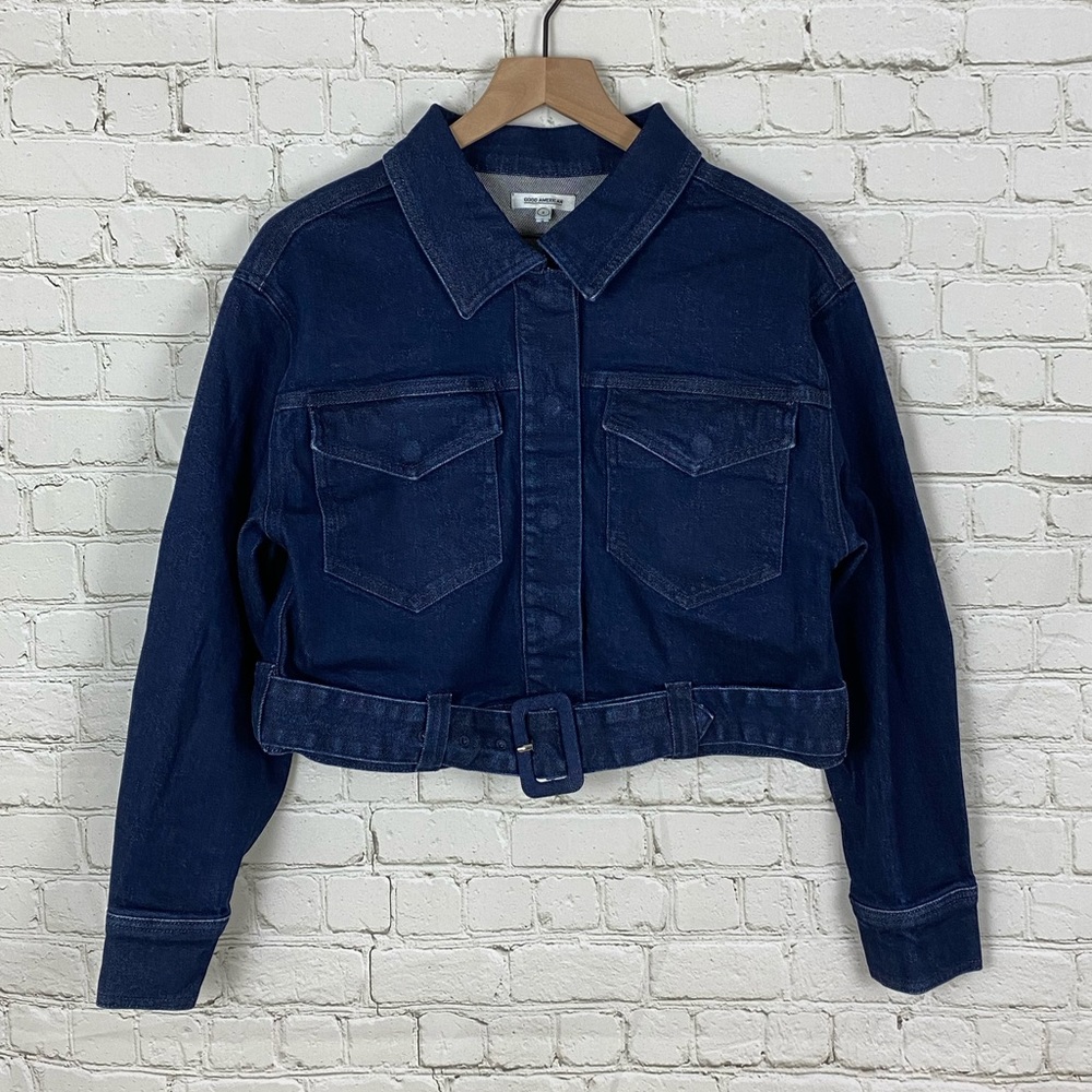 SOLD! NWOT Good American The 70s Icon Jacket - Picture 3 of 13